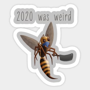 2020 Murder Hornet Sticker